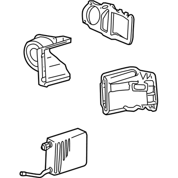 Ford 7W7Z-19850-A Evaporator Assembly