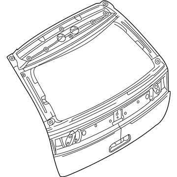 Ford 9A1Z-7840010-A Gate Assembly