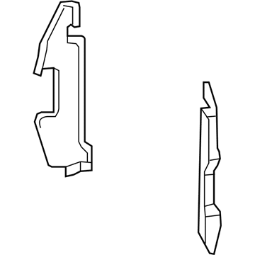 2006 Ford Freestyle Air Deflector - 5F9Z-8311-AA