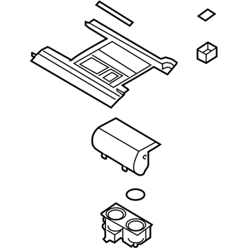 Ford JL1Z-78045A76-DB Panel Assembly - Console