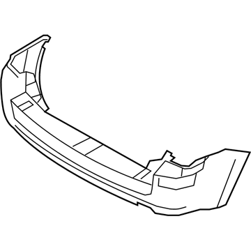 2011 Mercury Mariner Bumper - 8E6Z-17K835-APTM