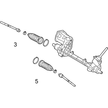 Ford Fusion Rack And Pinion - KG9Z3504G