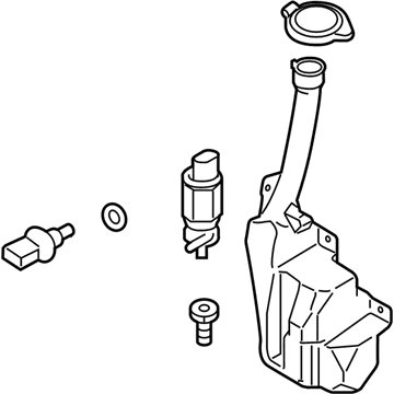 Ford JR3Z-17618-A Reservoir - Windshield Washer