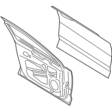 Ford DP5Z-5420125-A Door Assembly - Front