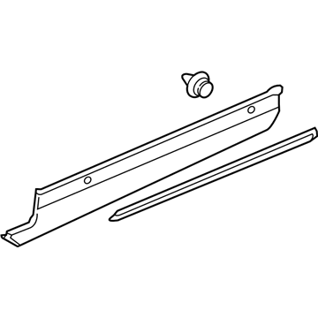 Lincoln Door Moldings - FA1Z-5825556-BA