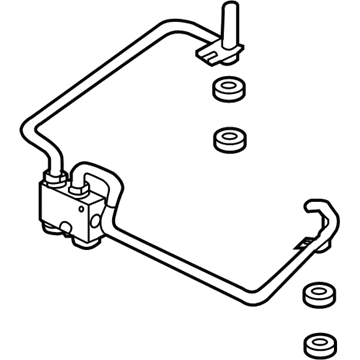 Lincoln MKT Oil Cooler Hose - BB5Z-7R081-A