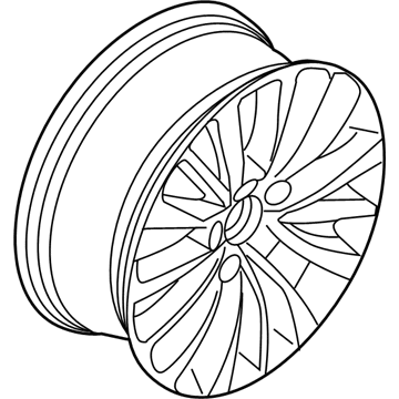 Lincoln MKX Spare Wheel - FA1Z-1007-B