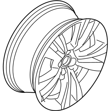 Ford FA1Z-1007-A Wheel Assembly