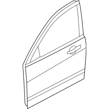 Ford 8S4Z-6320125-A Door Assembly - Front