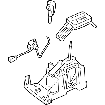 Ford 6G1Z-7210-D Lever - Gear Shift