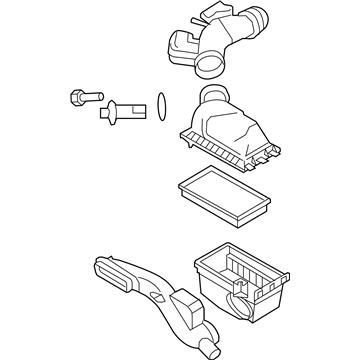 Ford 7H6Z-9600-B Cleaner Assembly - Air