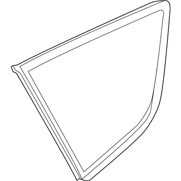 Ford FM5Z-5829710-B Glass - Quarter Window