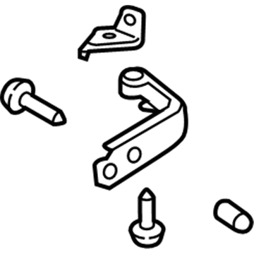 Lincoln Door Hinge - FL3Z-1622801-B