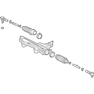 2003 Lincoln Aviator Rack And Pinion - 3C5Z-3504-AA