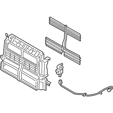 Ford DM5Z-8475-A Shutter Assembly - Radiator Control