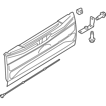 Ford JL3Z-9940700-B Tailgate Assembly