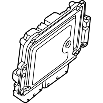 Ford F1EZ-12A650-CANP Module - Engine Control - EEC