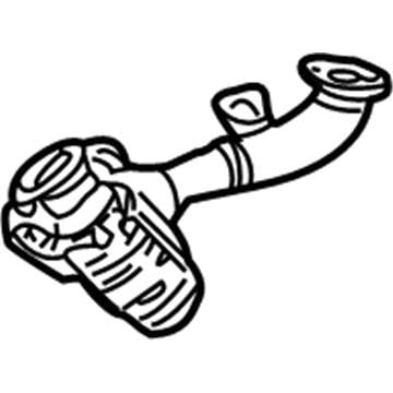 2001 Mercury Sable Catalytic Converter - 1F1Z-5E212-AA