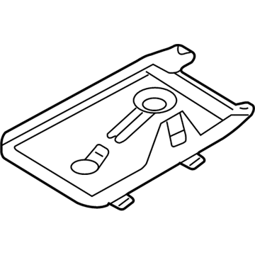 Ford Fusion Battery Tray - 6E5Z-10732-AA