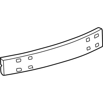 2000 Lincoln LS Bumper - XW4Z-17757-AA