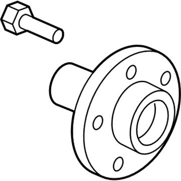 Ford 6L8Z-1104-A Hub Assembly - Wheel