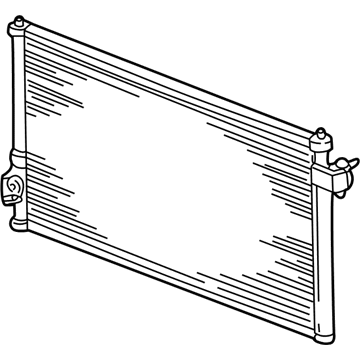 Ford 6W4Z-19712-A Condenser Assembly