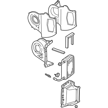 Ford Explorer Sport Evaporator - YL5Z-19850-CB