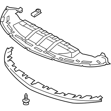 Ford DA5Z-8327-A Deflector