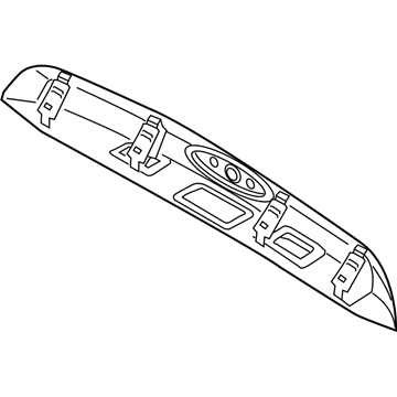 Ford AM5Z-5843400-AAPTM Handle - Luggage Compartment