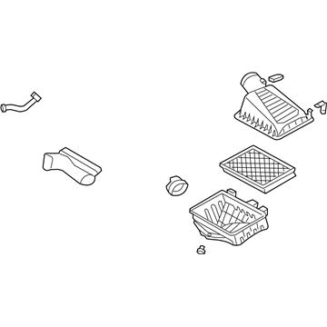 Ford 3W4Z-9600-BA Cleaner Assembly - Air