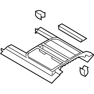 Ford FL3Z-15045A76-AD Panel Assembly - Console