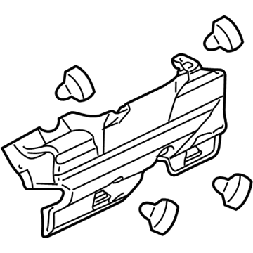 Ford BC3Z-6K089-A Insulator - Engine Compartment