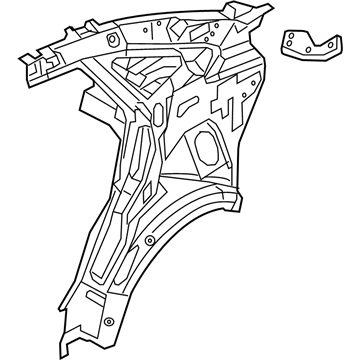 Ford AE8Z-5427791-A Panel And Wheelhouse