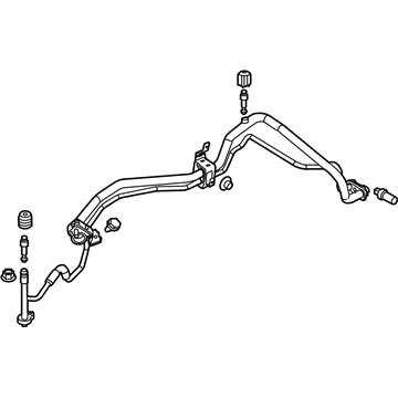 Ford A/C Hose - AV6Z-19A834-W