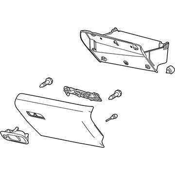 Lincoln Glove Box - AE9Z-7406024-AA