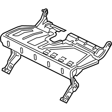 Ford JL1Z-9663161-A Frame And Spring - Rear Seat Cushion