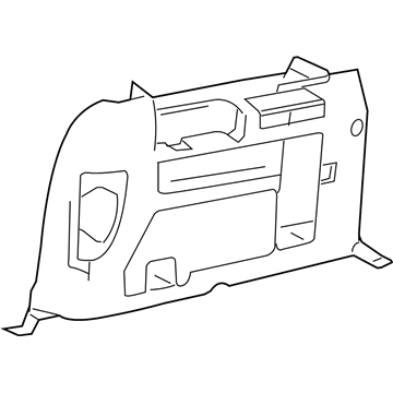 Ford 3F2Z-1731013-AAC Trim Assembly - Quarter