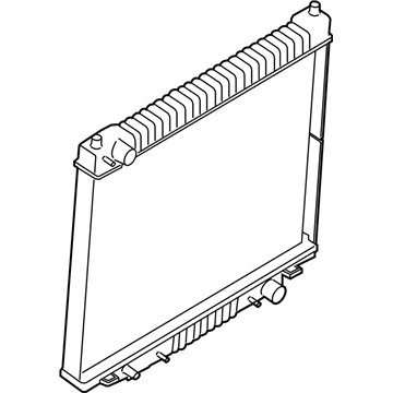 2008 Ford E-150 Radiator - 8C2Z-8005-D