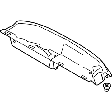 Ford DM5Z-5845726-AA Filler - Rear Floor Pan