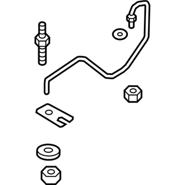 Lincoln Oil Cooler Hose - G2GZ-7C410-A