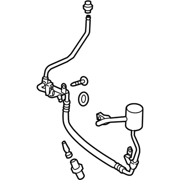 2016 Lincoln MKZ A/C Hose - DG9Z-19972-D