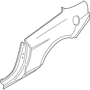 Ford FR3Z-7627841-A Panel - Body Side - Rear