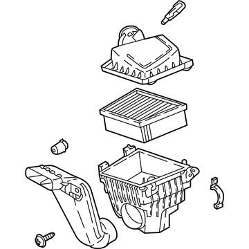 Ford GN1Z-9600-G Cleaner Assembly - Air