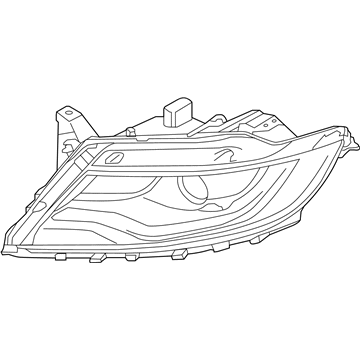 Ford FA1Z-13008-L Lamp Assembly