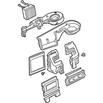 Ford 6L2Z-19850-CD Evaporator Assembly