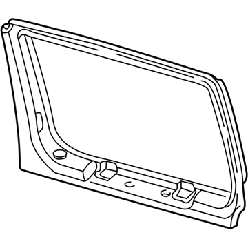 Ford F7UZ-1625508-AAG Moulding - Rear Window