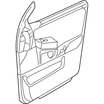 Ford 3L2Z7823942FAB Panel Assembly Door Trim