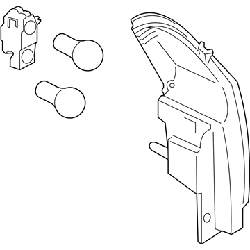 Ford GN1Z-13405-D Lamp Assembly