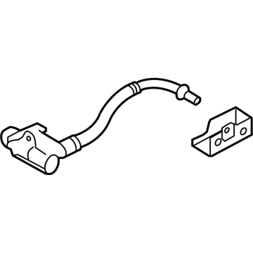 Ford DB5Z-7861203-A Seat Belt Buckle Pretensioner