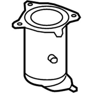 Lincoln MKX Catalytic Converter - 7T4Z-5E213-BC